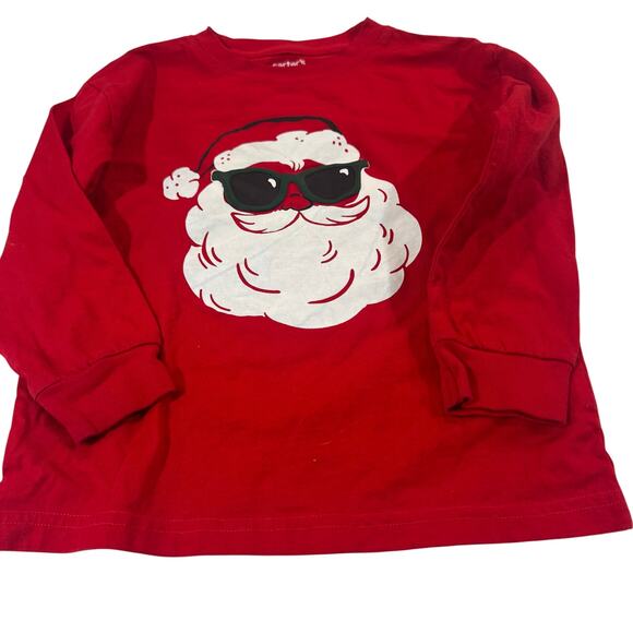 Carter's Other - Carter's Toddler 5T Santa Long Sleeve Shirt